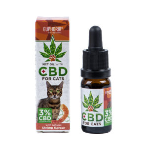 Kediler için Euphoria 3% CBD Yağı